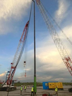 comprar Projetos de construção pesados 377mm Diâmetro Vibro Compactor Tratamento de fundação online manufacture