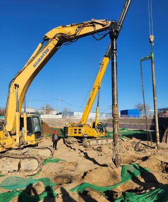comprar Vibroflot hidráulico de baixo impacto e escavadeira para construção ecológica online manufacture