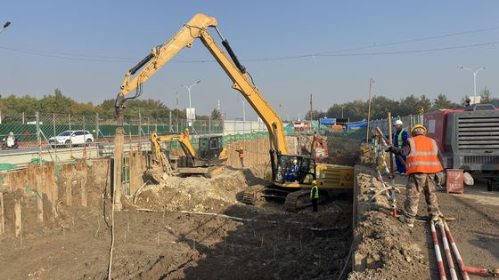 comprar Hydraulic Vibroflotation Compaction Equipment High Compaction Efficiency Achieved online manufacture