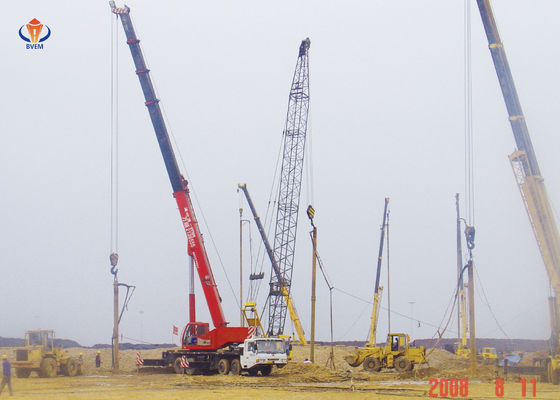 Construção Elétrica de Alto Desempenho Vibro Flotação 180 KW 377 mm Diâmetro Externo