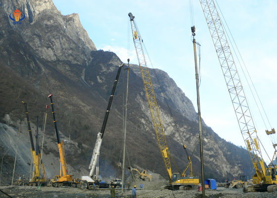 Melhoria do solo Construção Vibro Flotação 130 KW 377mm Diâmetro externo