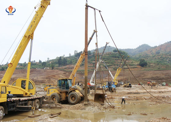 Melhoria do solo Dispositivo de empilhamento de compactação Vibro Diâmetro exterior 426 mm