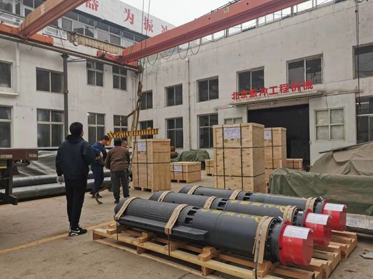 75kw Bvem Vibroflot Equipamento Pilão condutor Vibro Coluna de pedra engenharia de vibração 426mm