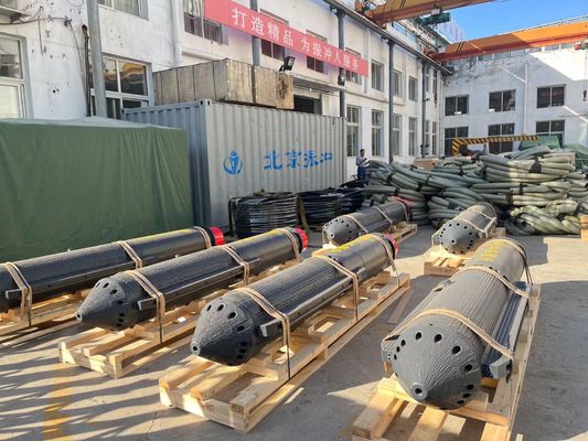 Melhoria de solo do tratamento da fundação da máquina da pilha da consolidação do Vibro 130kw de Bvem 426mm