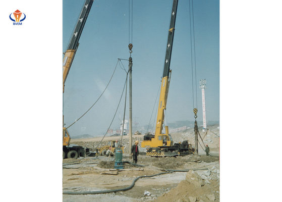 Construção Industrial Vibro Flotação Vibro Compactação Empilhamento Melhoria do solo