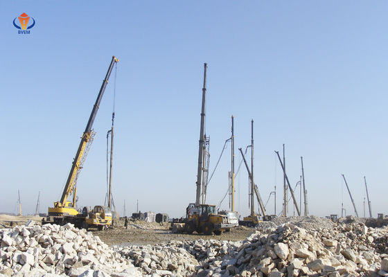Construção Económica Vibro Tamper Vibroflotação Compactação de solos sem coesão