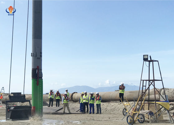 Máquina de compactação de vibração de alta potência Vibroflot Melhoria do solo de areia