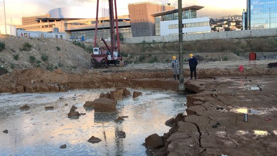 188kN 75kw Equipamento Vibroflot para o Projeto de Tratamento da Fundação de Compactação de Vibração