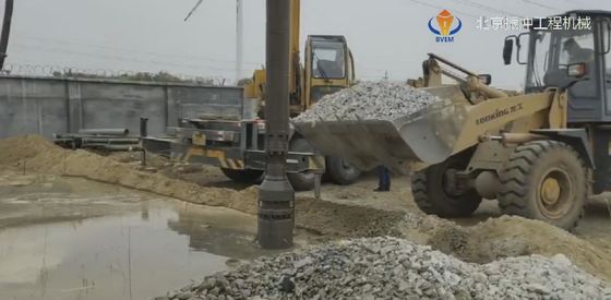 180kw 426mm Engenharia Vibro Pile Foundation