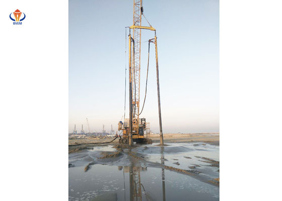 Equipamento de flutuação elétrico Vibro ecológico 800 mm-1200 mm Diâmetros de pilha de trabalho