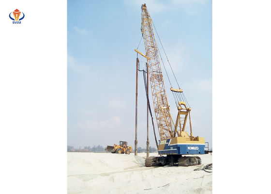 Profissional 180kW Vibro equipamento de empilhamento Infraestrutura Construção por coluna de pedra