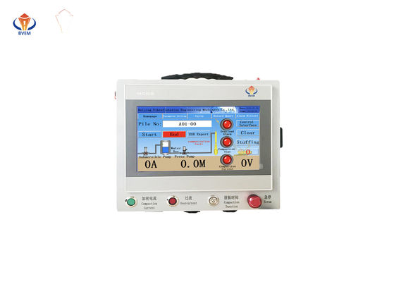 Controle remoto Vibroflotation Data Logger / Equipamento de registro de dados 10 polegadas Tamanho da tela