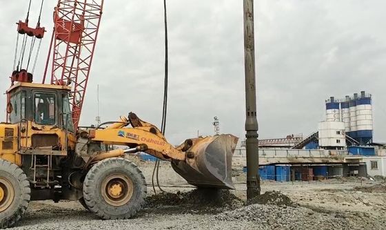 Técnica de Vibroflotação Avançada Dispositivo de Recheio Compactação Resolução de liquidação diferencial