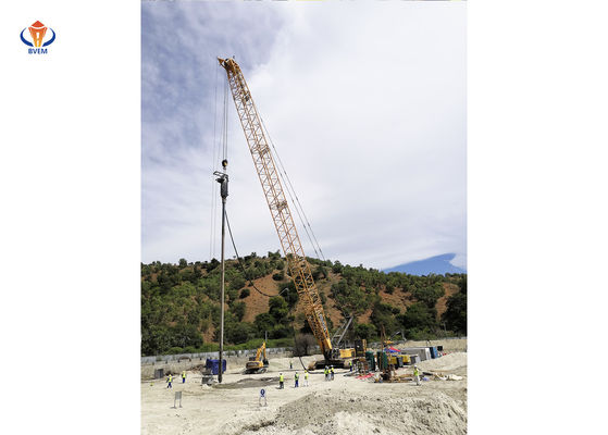 Equipamento de pilhas compactadas de 180KW para engenharia de fundações de pilhas Vibro