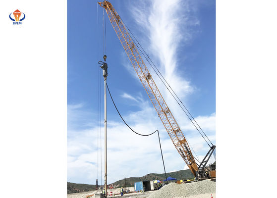 180kw Bvem Equipamento de vibração de alimentação inferior Máquina de fazer pilhas de coluna de pedra