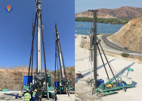 Máquina de compactação de vibração eficiente de 180kW