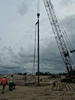 800-1200 mm Diâmetros de pilhas Ferramenta de substituição Vibro com 426 mm de diâmetro exterior