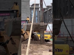 Máquina de substituição Vibro profissional Vibroflotação Compactação de solos sem coesão