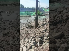 BVEM 180kW Vibro pilha Fundação para substituição de pedra coluna