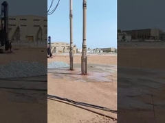 Técnica Equipamento de Vibroflotação Condutor de pilhas Máquina de coluna de pedra de compactação de areia