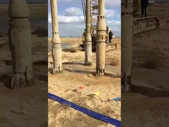 Máquina de compactação de vibração elétrica eficiente 180-276 KN Potência de vibração