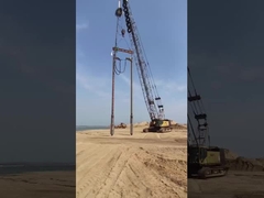 Vibroflot de areia de alta eficiência Máquinas pesadas Vibroflotation Compactação de solos sem coesão