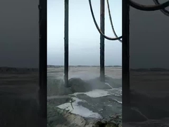 Fundação Vibroflot Equipamento de compactação Vibro Melhoria do solo