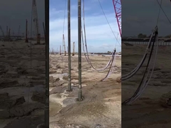 Vibroflot de aço inoxidável personalizado com refrigeração por água circulante