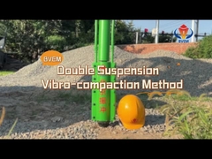 Processo de construção de alta eficiência de compactação Vibroflot