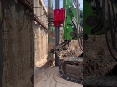 1200 Kg Vibroflot Hidráulico Solução Última para Melhoria do Solo a Frequência de 43 Hz