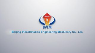 Máquina elétrica de empilhamento Vibroflot de alta eficiência