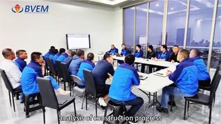 Central de força de compactação de solo Vibroflot de alimentação inferior