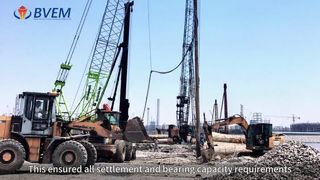 Potência de compactação por vibroflotação BJV150E 426